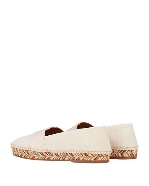 Chloé Natural Print Platform Espadrilles