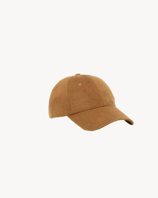 Saint Laurent Brown Cap