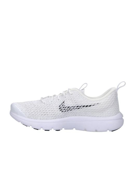 Comme des Garçons White Round-Toe Sneakers for men