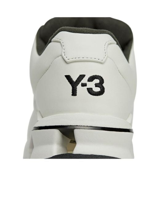 Y-3 White A3 Control Sneakers for men