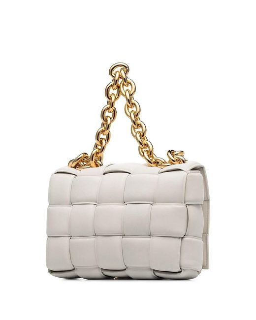 Bottega Veneta Metallic The Chain Cassette Shoulder Bag
