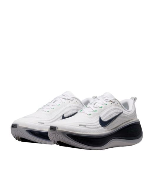 Nike White Vomero Plus Road Running Shoes for men