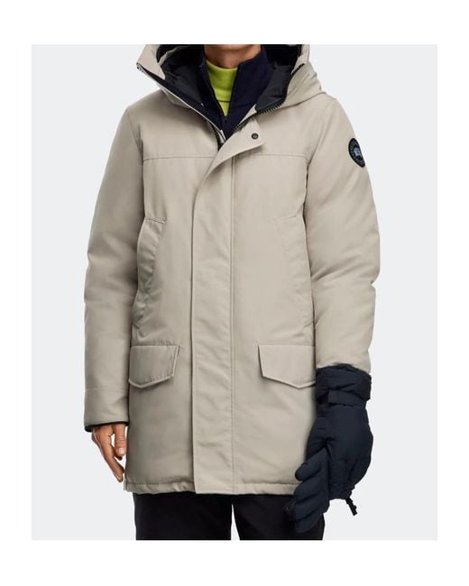 Canada Goose Gray Langford Parka Label for men