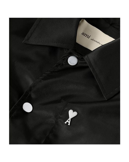 AMI Black Lightweight Jacket for men