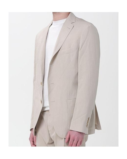 Eleventy Gray Long Sleeve Jacket for men