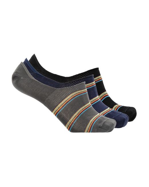 Paul Smith Black Socks 3 Pack for men