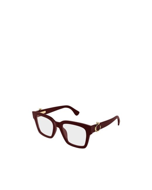 Cartier Multicolor Square Frame Glasses