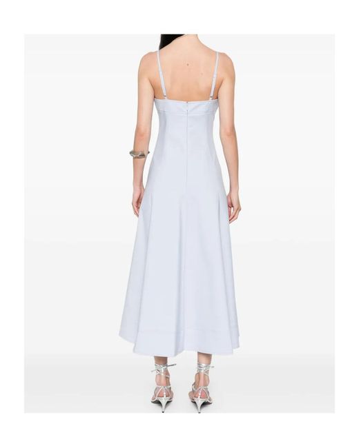 Jonathan Simkhai White Marisol Midi Dress