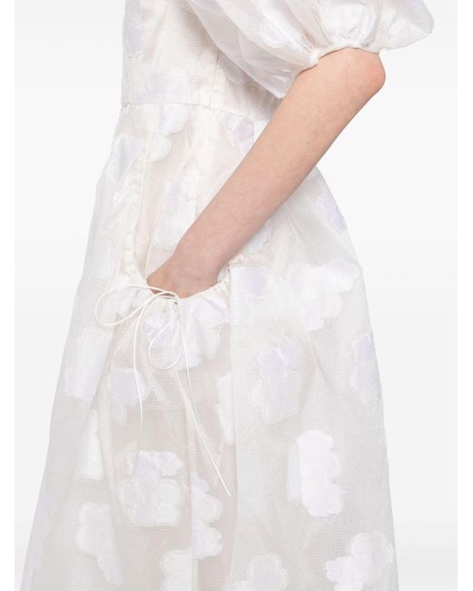 CECILIE BAHNSEN White Lace Dress