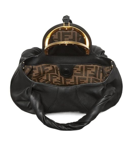 Fendi Black Leather Bag
