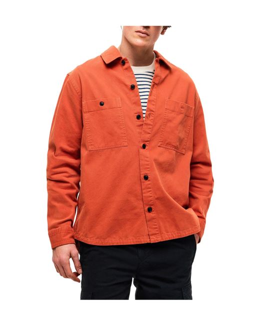 Boss Orange Solid Casual Jacket for men