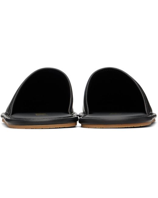 Amiri Brown Slip-On Slides for men