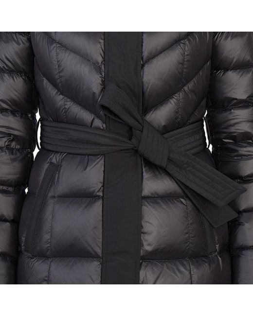 Mackage Black Calina Lustrous Down Maxi Coat