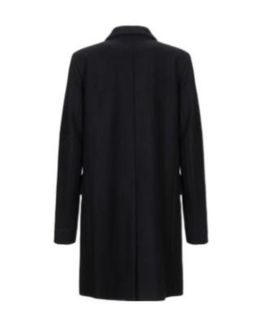 Isabel Marant Black Solid Double- Coat