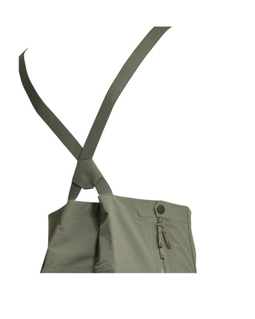 Arc'teryx Green Rush Bib Pant Ski Overalls for men