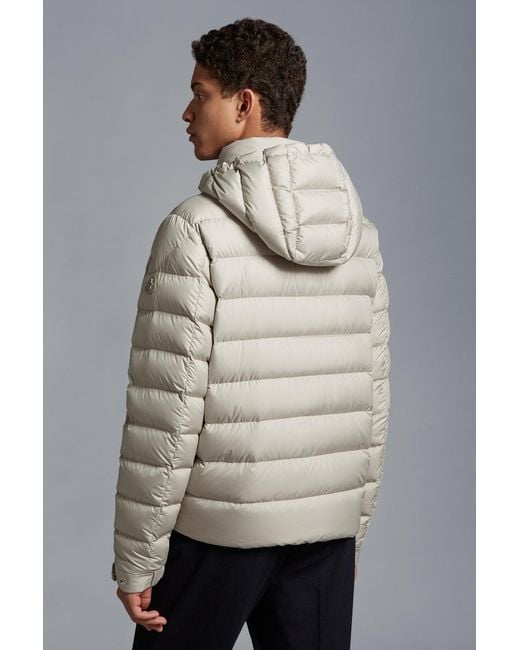 Moncler Gray Arneb Zip-Up Padded Jacket for men