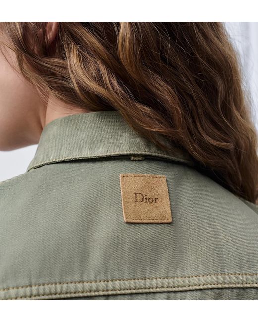 Dior Green Blouse
