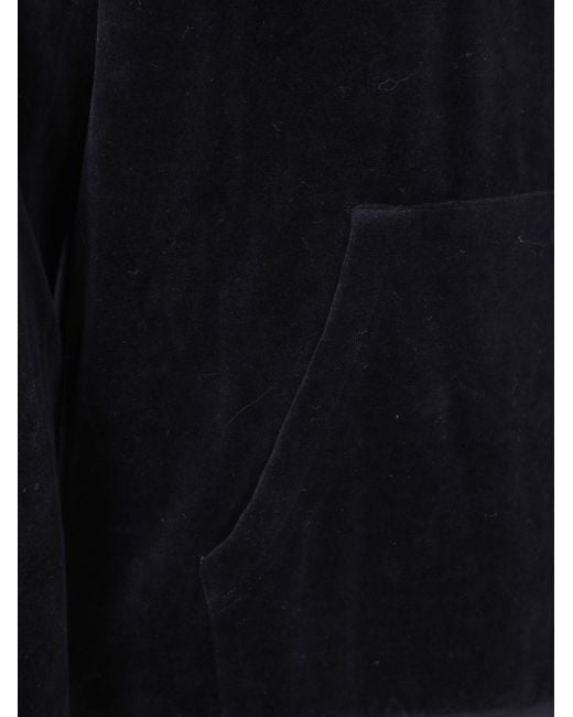 Golden Goose Deluxe Brand Blue Logo Patch Drawstring Hoodie for men