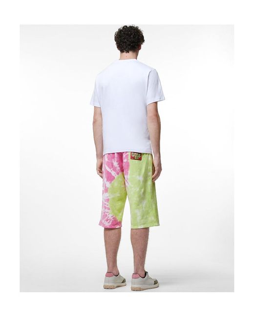 Gcds Multicolor Tie-Dye Print Bermuda Shorts for men