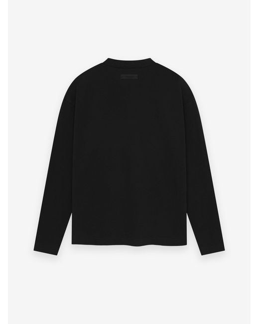 Fear Of God Black Long-Sleeved T-Shirt for men