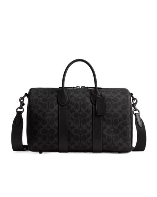 COACH Black Compass Bag 35 for men
