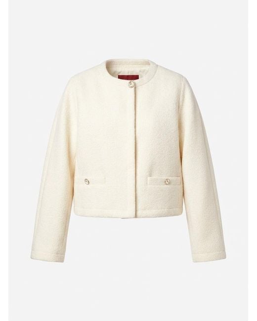 Gucci Natural Bouclé Jacket