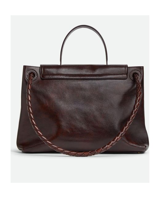 Bottega Veneta Brown Signature Knot Detail Ciao Ciao Bag
