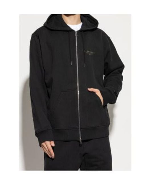 Givenchy Black Logo Hoodie for men