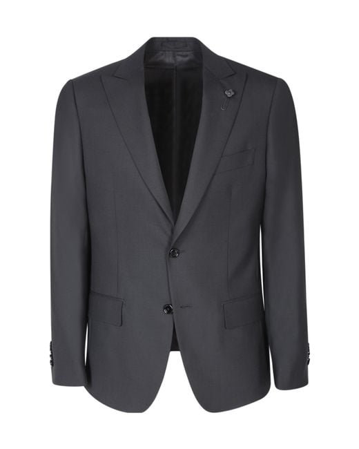Lardini Blue Single Breasted Two-Piece Suit for men