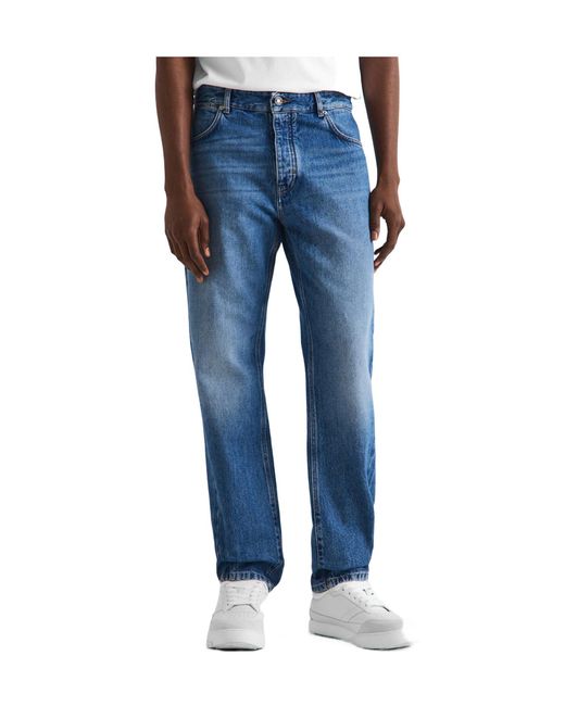 Givenchy Blue Solid Color Jeans for men