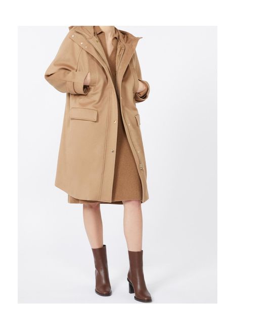 Max Mara Natural Single-Breasted Coats