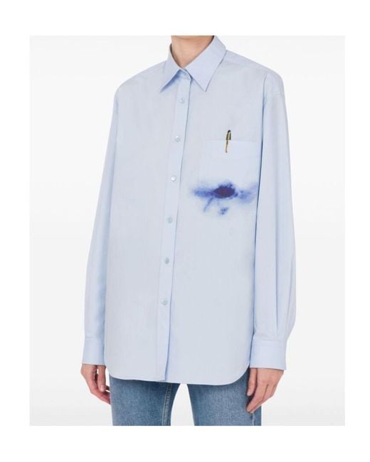 Moschino Blue Shirt
