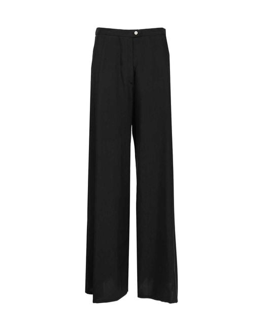 Forte_forte Black Flared Tailored Pants