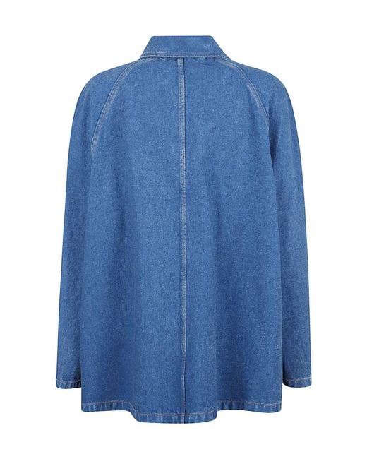 Marni Blue Flap-Pocket Denim Jacket