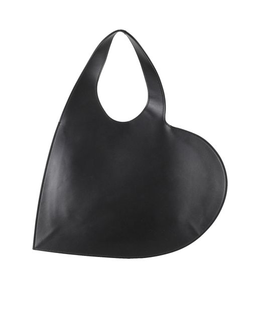 Coperni Black Double Heart Handbag