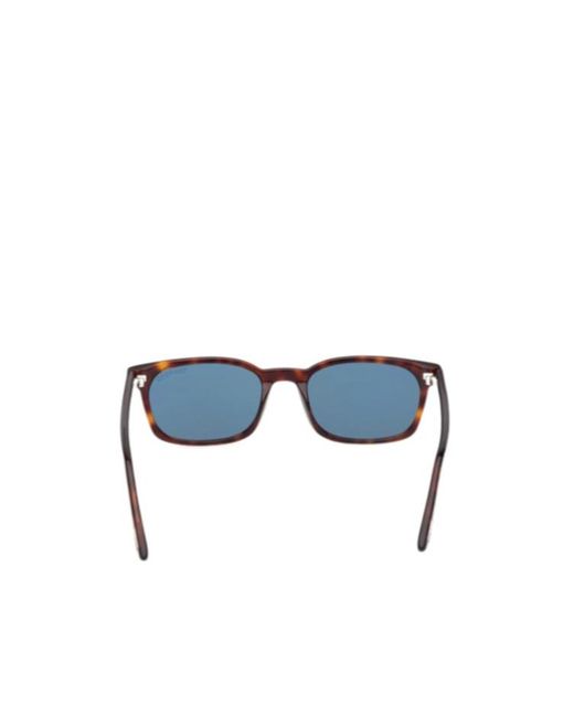 Tom Ford White Eyewear Rectangular Frame Sunglasses for men
