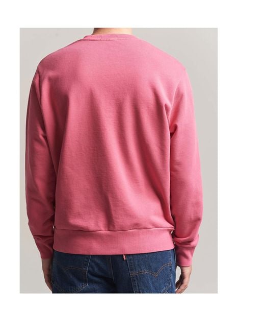 Polo Ralph Lauren Pink Crew-Neck Sweatshirt for men