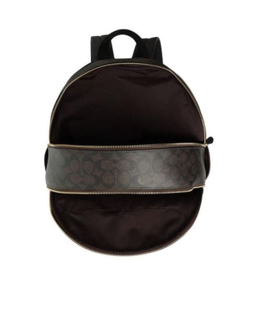COACH Black Zippered Backpack