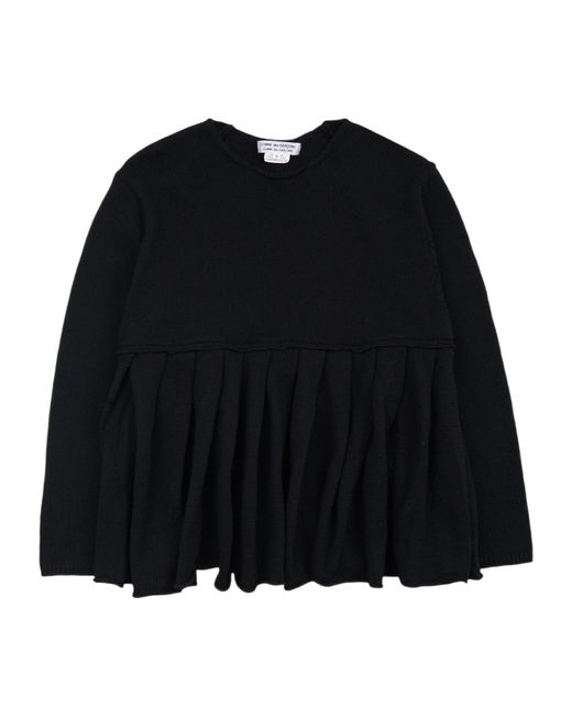 Comme des Garçons Black Crew Neck Sweater