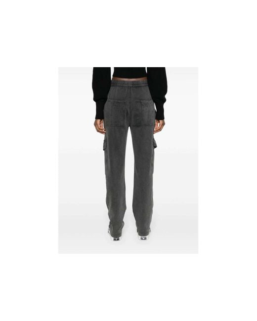 Isabel Marant Gray Isabel Marant Étoile Peorana Urban Drawstring Track Pants
