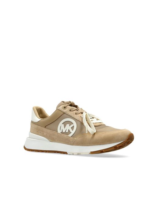 MICHAEL Michael Kors Natural Lace-Up Sneakers