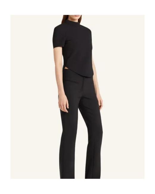 Courreges Black Courrèges Circle Heritage Top