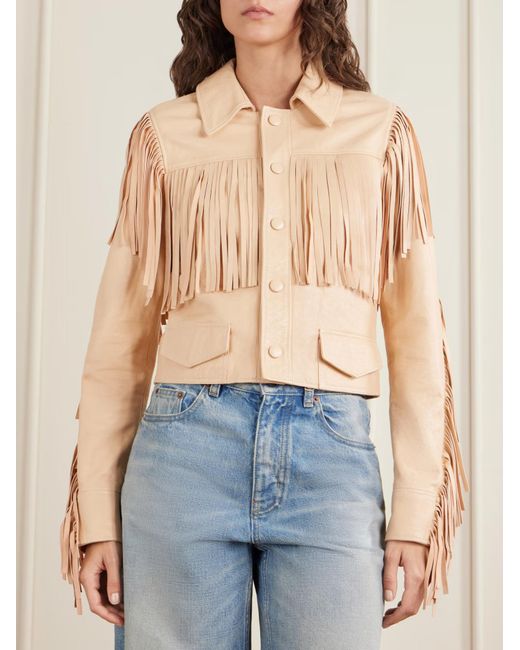 Chloé Natural Long-Sleeved Jacket