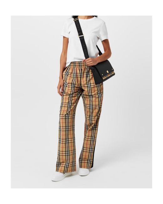 Burberry Natural Check Trousers