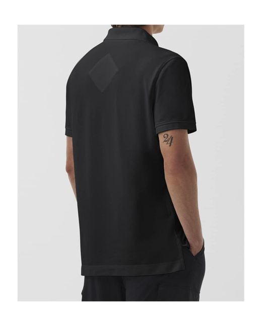 Canada Goose Black Apos;S Beckley Polo Shirt for men