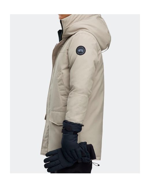 Canada Goose Gray Langford Parka Label for men