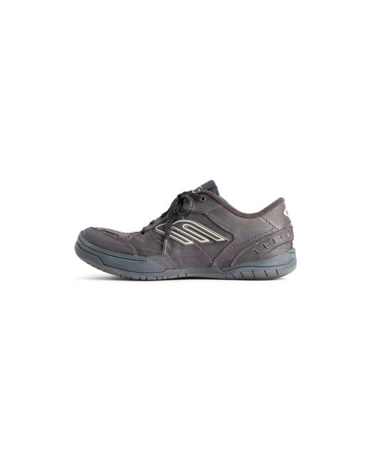 Balenciaga Gray Hamptons Worn-Out Sneaker for men