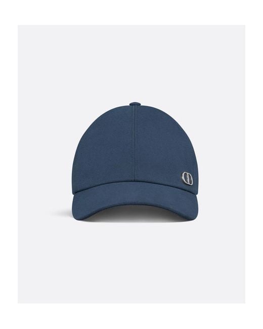 Dior Blue Cd Icon Logo Baseball Hat for men