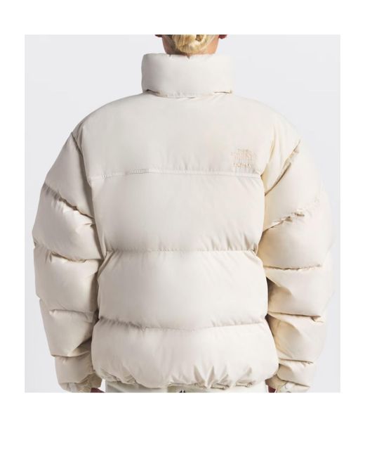 Skims Natural Tnf X Hooded Down Jacket
