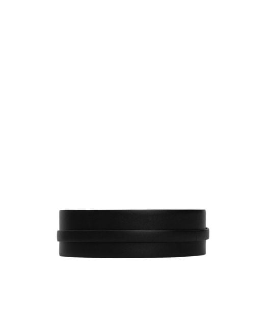 Alaïa Black Alaïa Double Large Buckle Belt